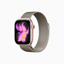 Apple Watch Series 11 Aluminium - Bracelet Milanais en acier inoxydable
