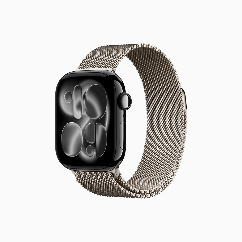 Apple Watch Series 11 Aluminium - Bracelet Milanais en acier inoxydable