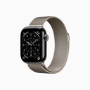 Apple Watch Series 11 Titan - Bracelet Milanais en acier inoxydable