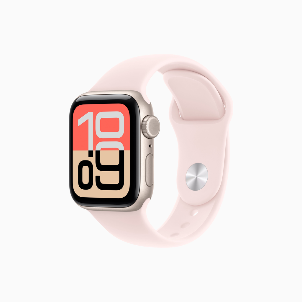 Apple Watch SE 3- Bracelet Sport en caoutchouc