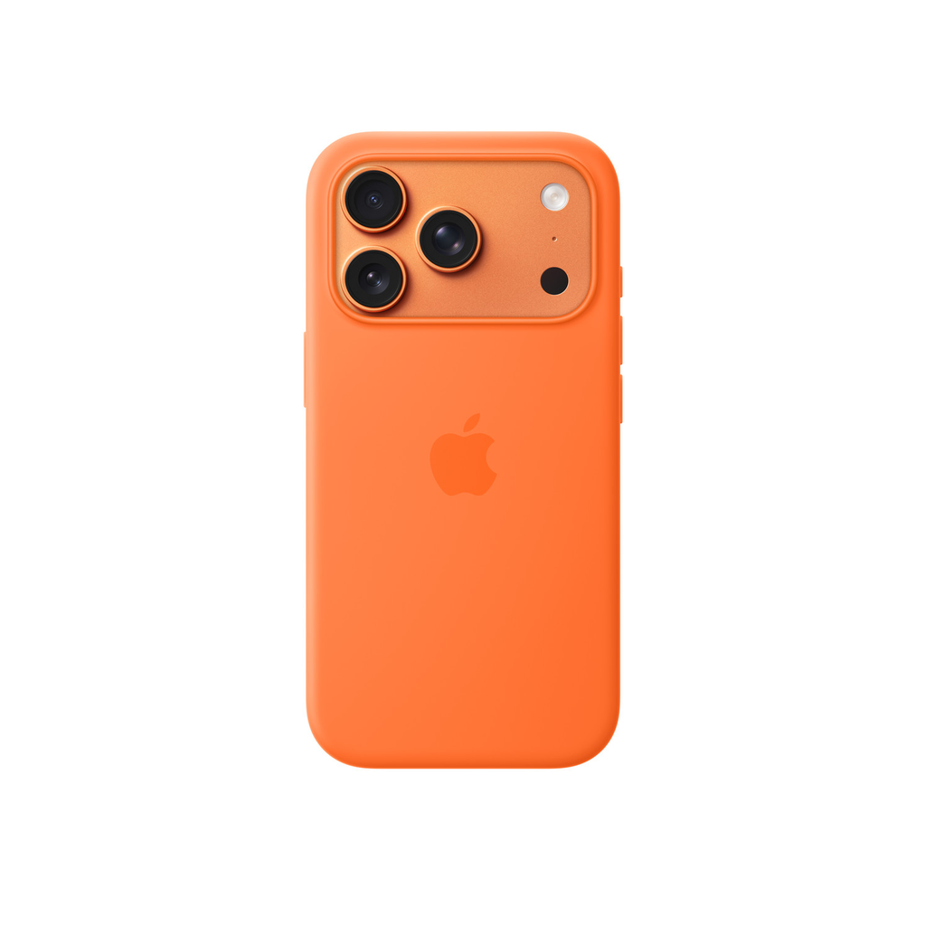Coque en silicone avec MagSafe pour iPhone 17 Pro
