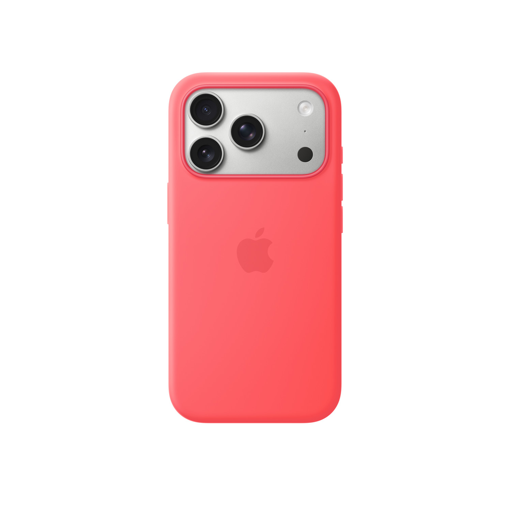 Coque en silicone avec MagSafe pour iPhone 17 Pro Max