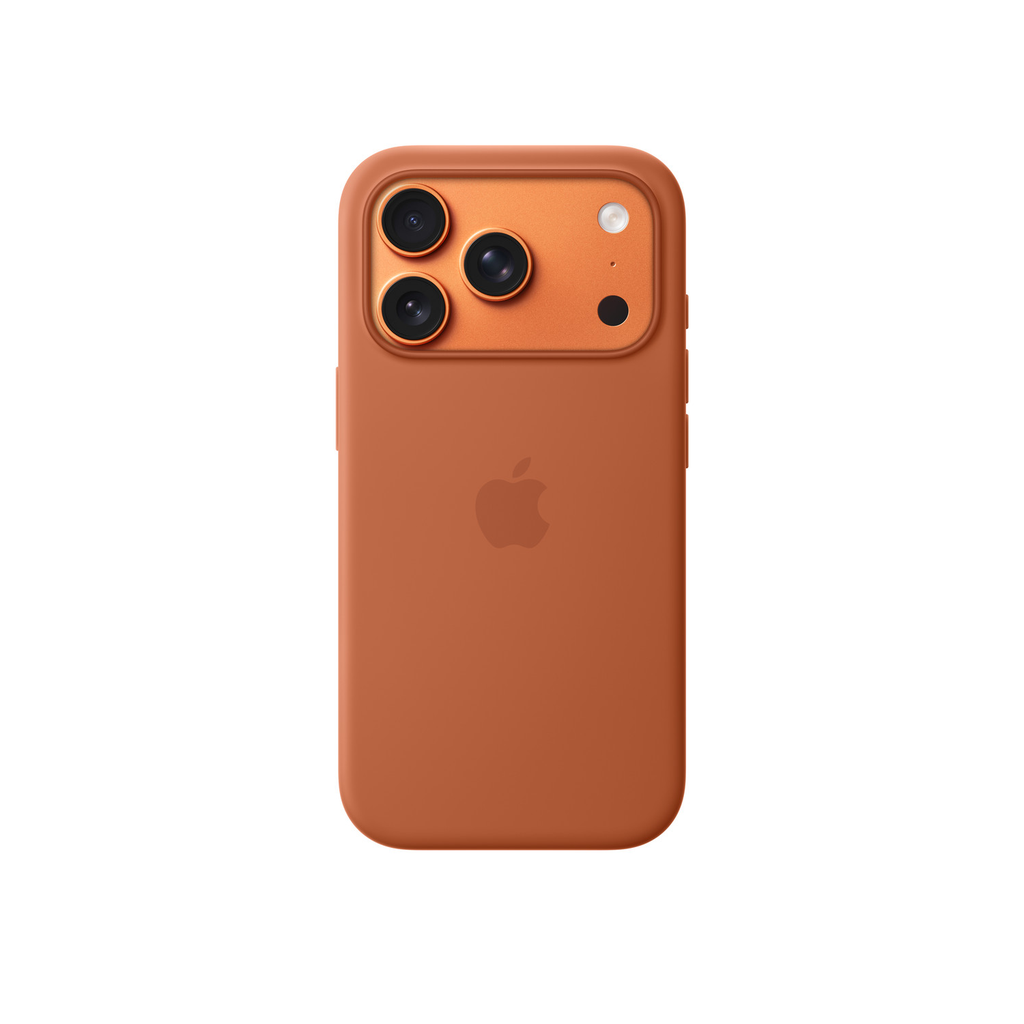 Coque en silicone avec MagSafe pour iPhone 17 Pro Max