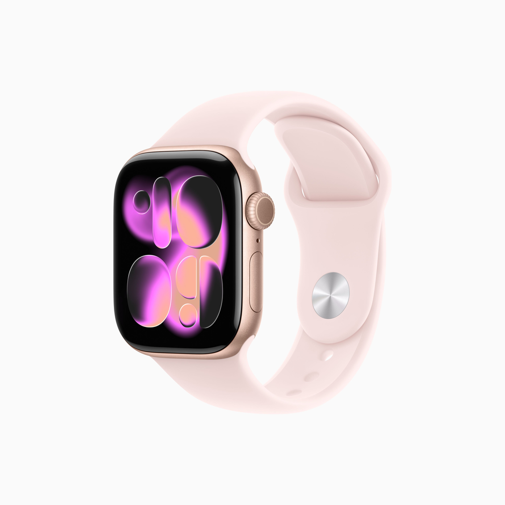 Apple Watch Series 11 Aluminium - Bracelet Sport en caoutchouc