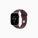 Apple Watch Series 12 Céramique - Bracelet Sport en caoutchouc