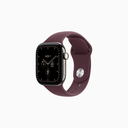 Apple Watch Series 12 Titane - Bracelet Sport en caoutchouc