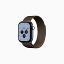 Apple Watch Series 12 Céramique - Bracelet Milanais en acier inoxydable