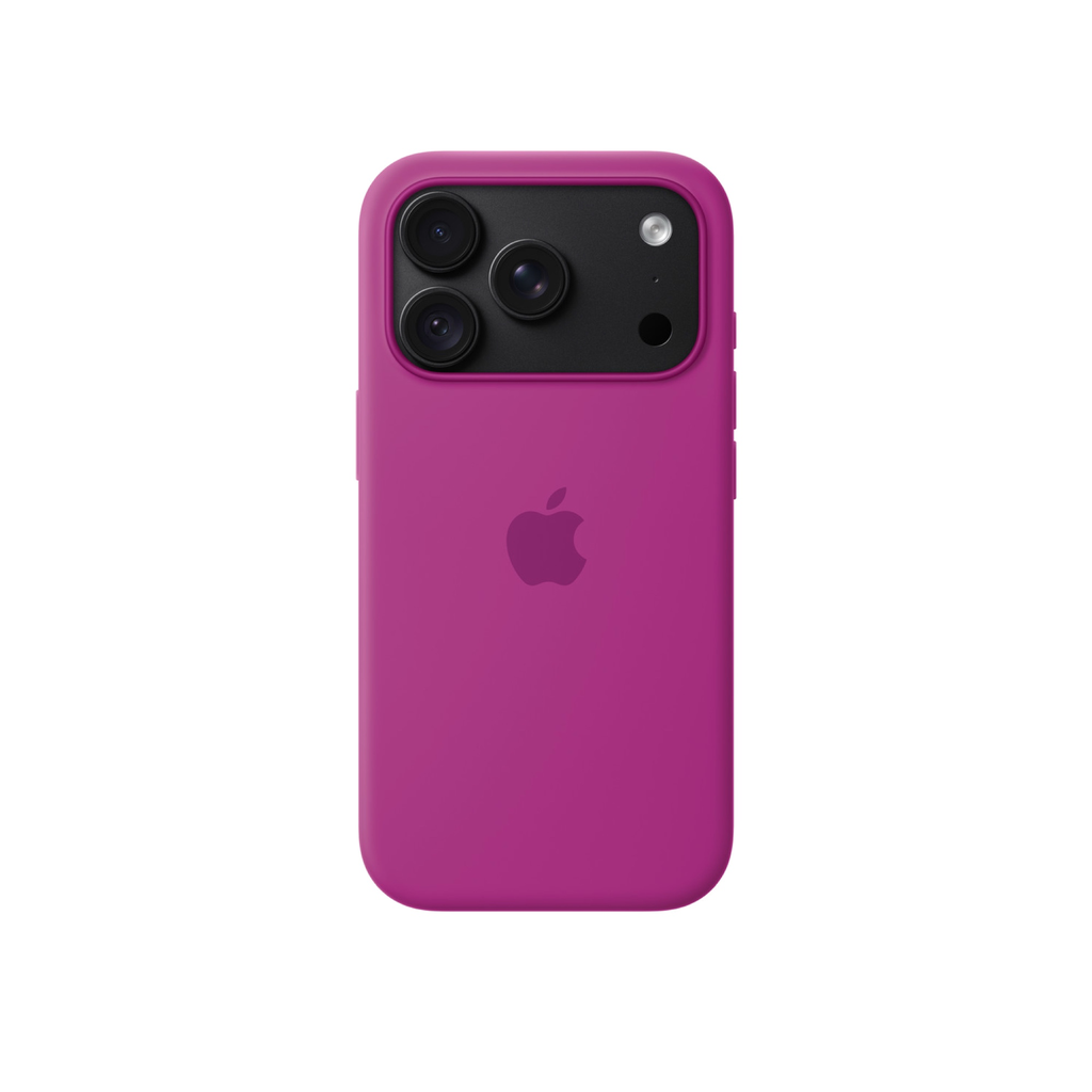 Coque en silicone avec MagSafe pour iPhone 18 Pro