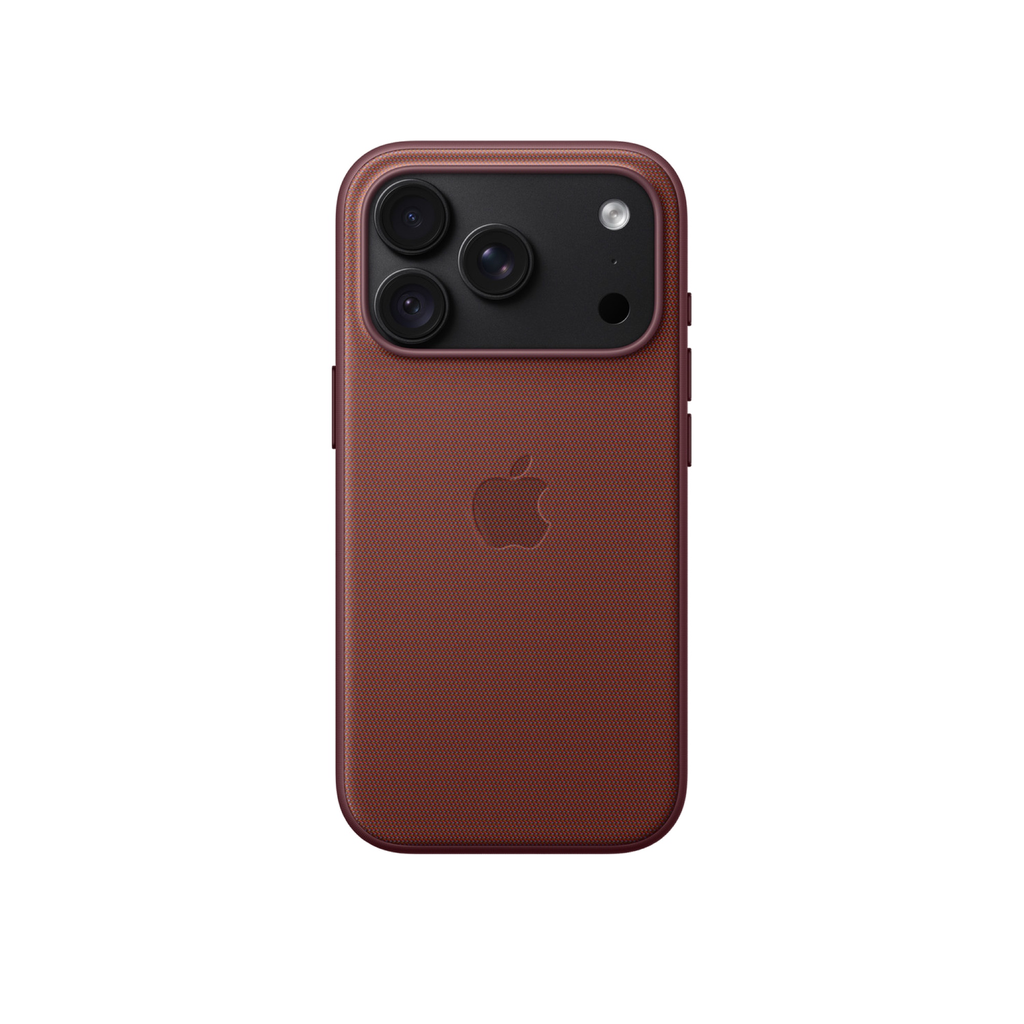 Coque en tissage technique avec MagSafe pour iPhone 18 Pro (Bordeaux)