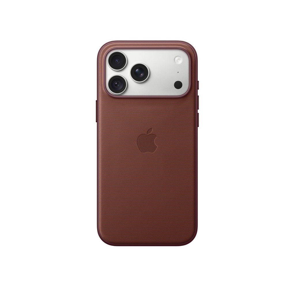 Coque en tissage technique avec MagSafe pour iPhone 18 Pro Max (Bordeaux)